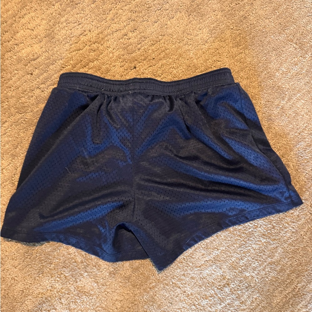 Champion Striped Athletic Shorts - Blue and Red